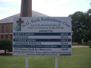 Bethlehem-Oos-Nederduitse-Gereformeerde-Kerk