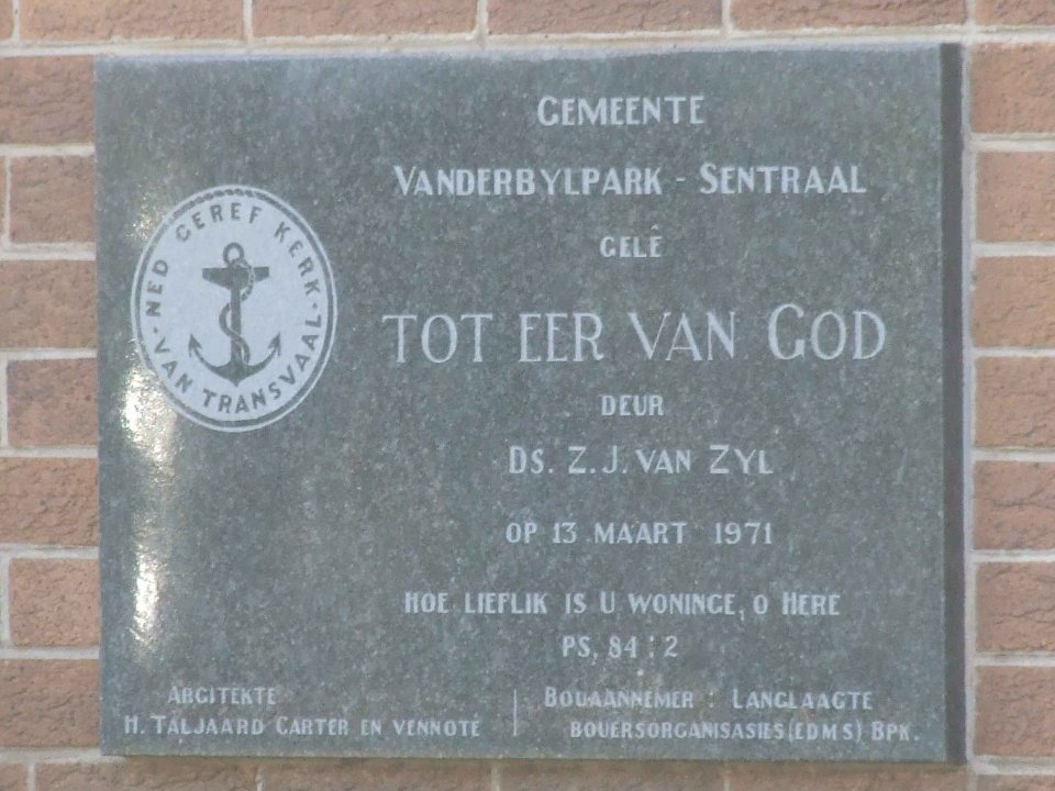 GAU-VANDERBIJLPARK-Sentraal-gemeente-Nederduitse-Gereformeerde-Kerk_03