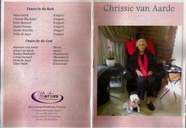 AARDE-VAN-Christina-Gertruida-Johanna-Nn-Chrissie-Nn-Baby-1930-2015-F