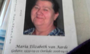 AARDE-VAN-Maria-Elizabeth-1939-2006-F