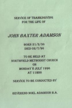 ADAMSON-John-Baxter-1936-1996-M