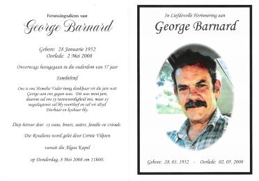 BARNARD-George-1952-2008-M