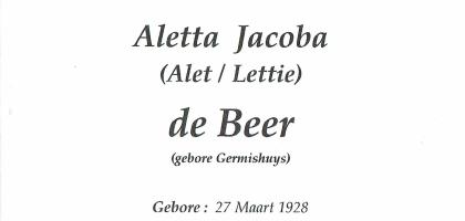BEER-DE-Aletta-Jacoba-nee-Germishuys-1928-2006-F