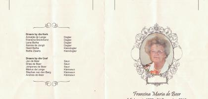 BEER-DE-Francina-Maria-1926-2010-F