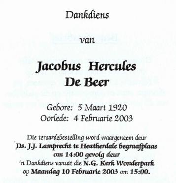 BEER-DE-Jacobus-Hercules-1920-2003-M_99