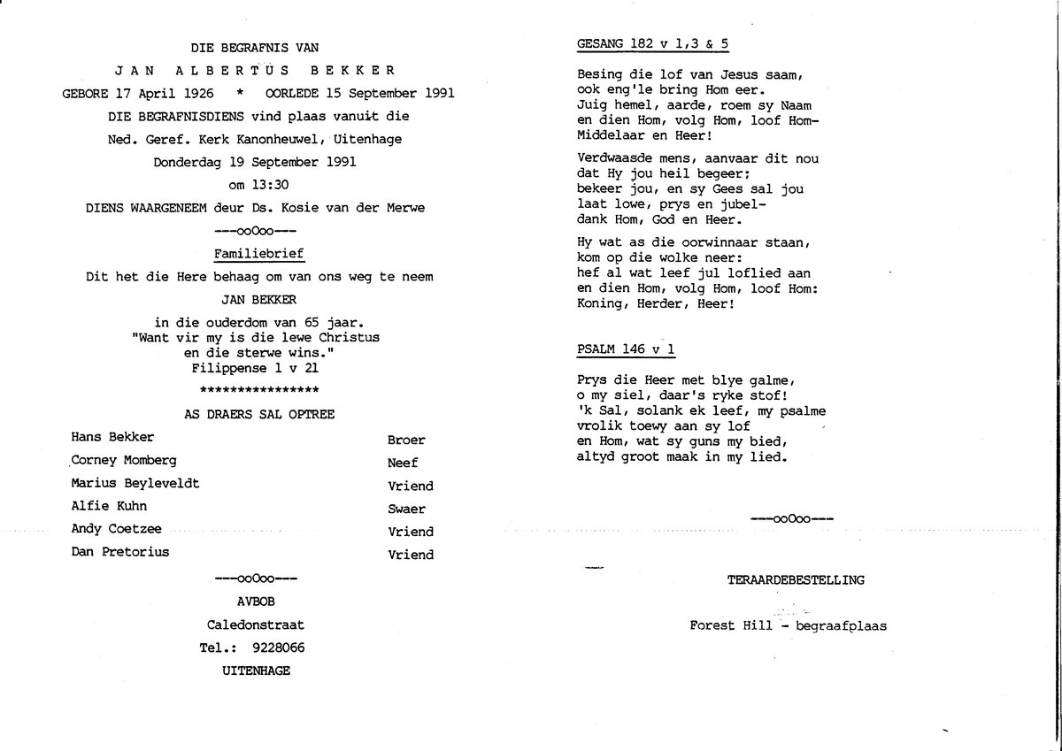 BEKKER-Jan-Albertus-1926-1991-M_01