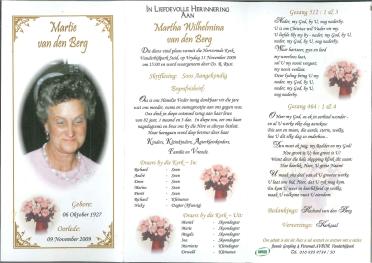 BERG-VAN-DEN-Martha-Wilhelmina-Nn-Martie-1927-2009-F