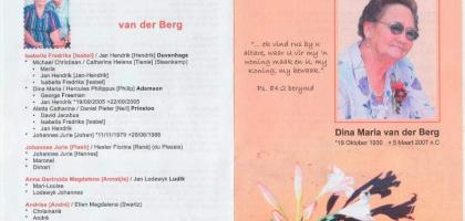 BERG-VAN-DER-Dina-Maria-nee-Ackerman-1930-2007-F