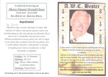 BESTER-Albertus-Wynand-Christoffel-1929-2009-Ds-M_01