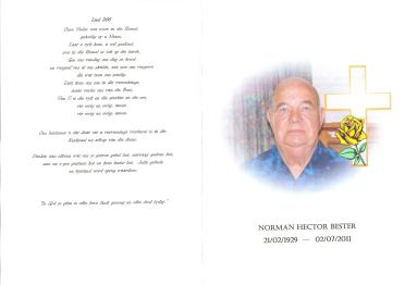 BESTER-Norman-Hector-1929-2011-M
