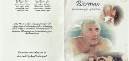 BIERMAN-Francois-Johan-Nn-Francois-1959-2013-M