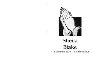 BLAKE-Molly-Kincaid-Nn-Sheila-1920-2005-F