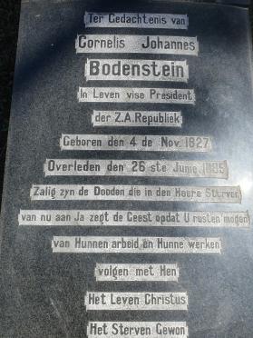 BODENSTEIN-Cornelis-Johannes-1827-1885-M
