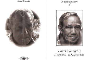 BONORCHIS-Louis-1931-2010-M