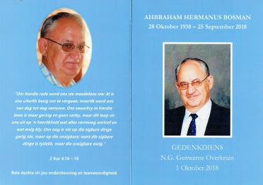 BOSMAN-Ahbraham-Hermanus-Nn-Awie-1938-2018-M