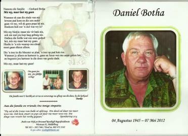 BOTHA-Daniel-1945-2012-M