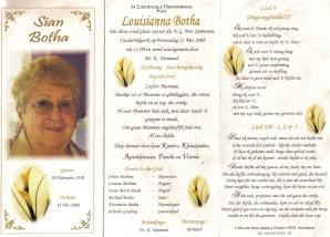 BOTHA-Louisianna-Nn-Sian-1938-2008-F