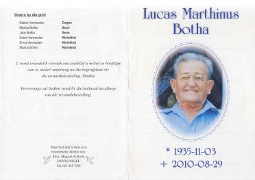 BOTHA-Lucas-Marthinus-1935-2010-M