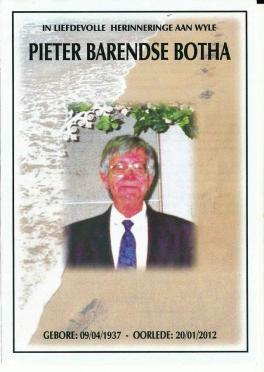 BOTHA-Pieter-Barendse-1937-2012-M