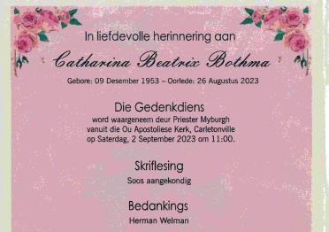 BOTHMA-Catharina-Beatrix-Nn-Rina.Nena.Rinatjie-1953-2023-F_98