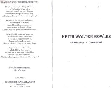 BOWLES-Keith-Walter-1939-2005-M