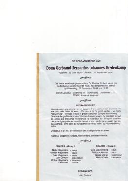 BREDENKAMP-Douw-Gerbrand-Bernardus-Johannes-1926-2004-M