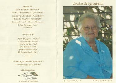 BREYTENBACH-Louisa-Johanna-Wilhelmina-Nn-Louisa-1930-2013-F