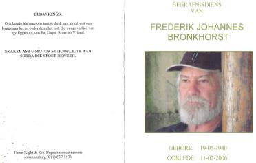 BRONKHORST-Frederik-Johannes-1940-2006-M