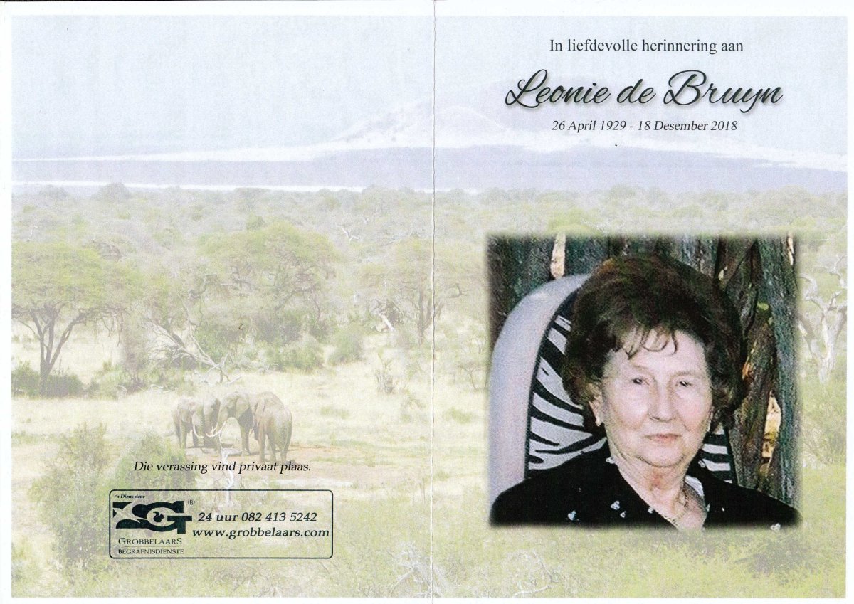 BRUYN-DE-Anna-Leonie-Nn-Leonie-1929-2018-F-01