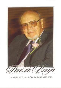 BRUYN-DE-Paulus-Jacobus-Nn-Paul-1925-2010-M_2