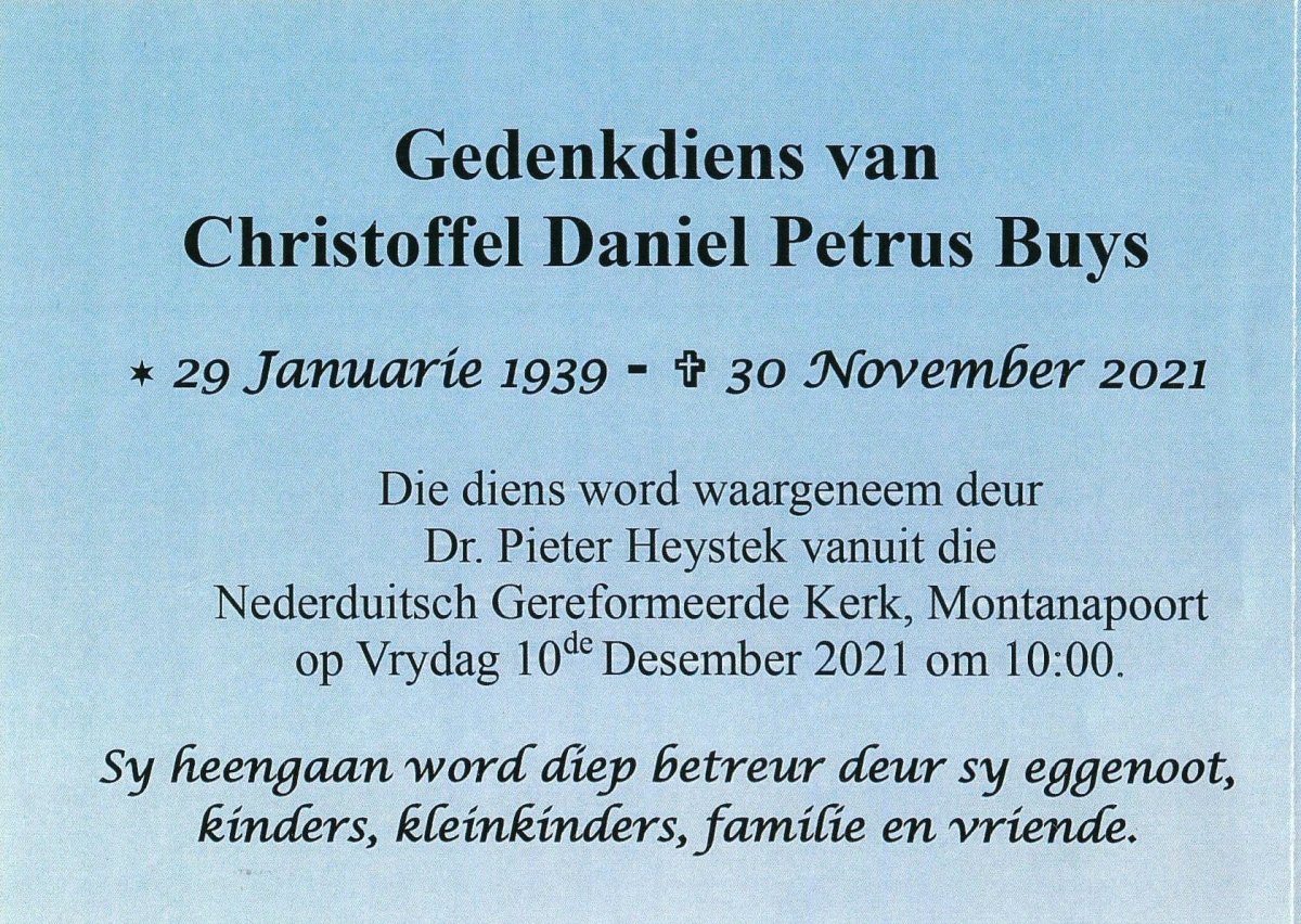 BUYS-Christoffel-Daniel-Petrus-Nn-Danie-1939-2021-M_98