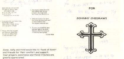 CHIDRAWI-Johnny-1912-1998-M