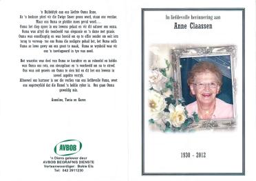 CLAASSEN-Annie-Winnefred-Nn-Anne-1930-2012-F