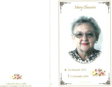 CLAASSENS-Mary-Magdelene-Nn-Mary-1932-2009-F