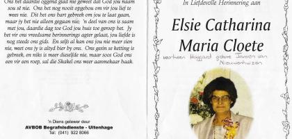 CLOETE-Elsie-Catharina-Maria-nee-JansenVanNieuwenhuizen-X-Haggard-1930-2005-F