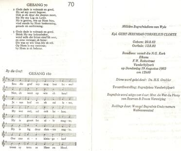 CLOETE-Gert-Jeremia-Cornelius-1962-1982-Kpl-M