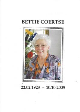 COERTSE-Elizabeth-Margaret-Nn-Bettie-nee-Vorster-1923-2005-F