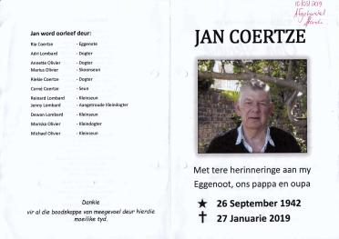 COERTZE-Jan-Hendrik-Nn-Jan-1942-2019-M