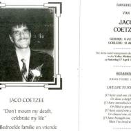 COETZEE-Jaco-1962-1999-M_99