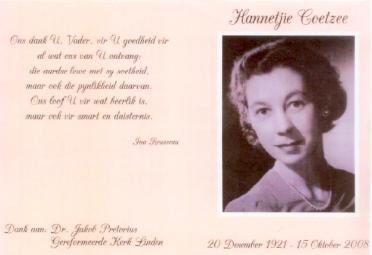 COETZEE-Johanna-Magdalena-Nn-Hannetjie-1921-2008-F_99