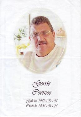 COETZEE-Johannes-Gerhardus-Nn-Gerrie-1952-2006-M