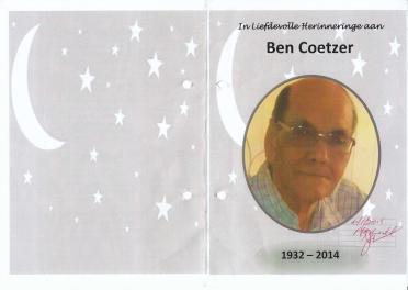 COETZER-Ben-1932-2011-M