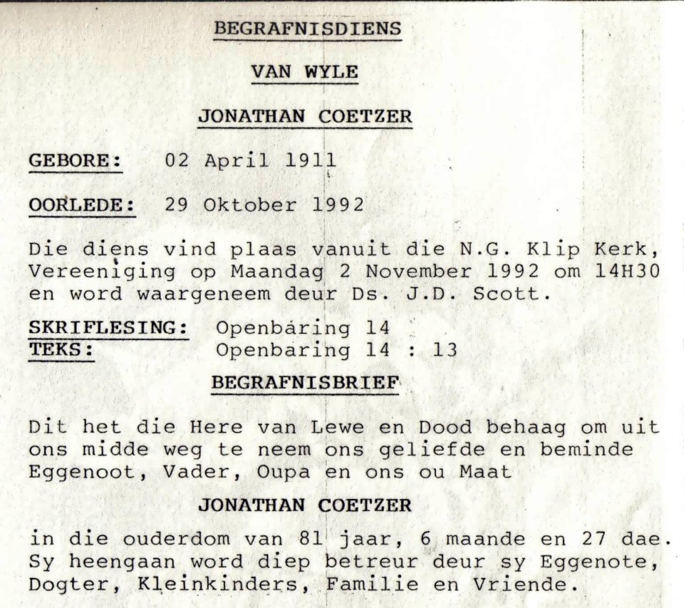 COETZER-Jonathan-1911-1992-M_98