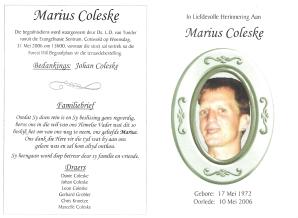 COLESKY-Marius-1972-2006-M_1