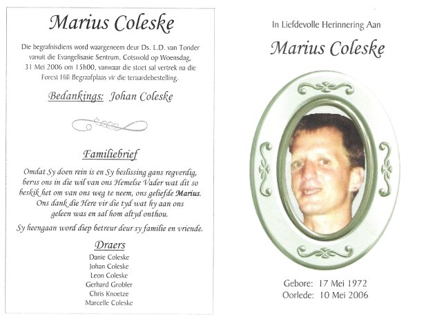 COLESKY-Marius-1972-2006-M_1