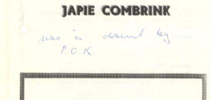 COMBRINCK-Jacob-Coenraad-Nn-Japie-1918-1996-M