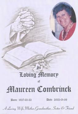 COMBRINCK-Maureen-nee-Finaugthy-1937-2002-F