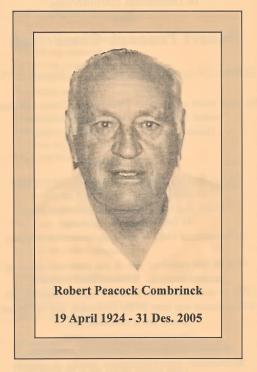 COMBRINCK-Robert-Peacock-1924-2005-M