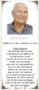 CONNOWAY-Kobus-1939-2009-M