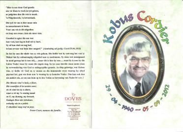 CORDIER-Jacobus-Robert-Nn-Kobus-1940-2012-M